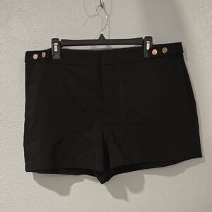 Black Women's dress Shorts